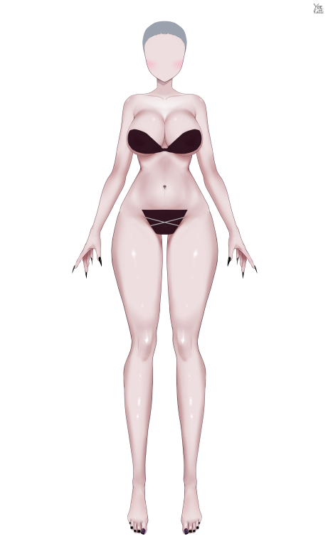 YorLatte's tweet photo. If someone is in need of Vtuber base:
https://t.co/RT3d4JEHIB
A basic brush stamp for guide.
(second one is rendered and its not for use as its an example what you can do with that base)
@clipstudiopaint #freebrush https://t.co/0LGqDMPwrG