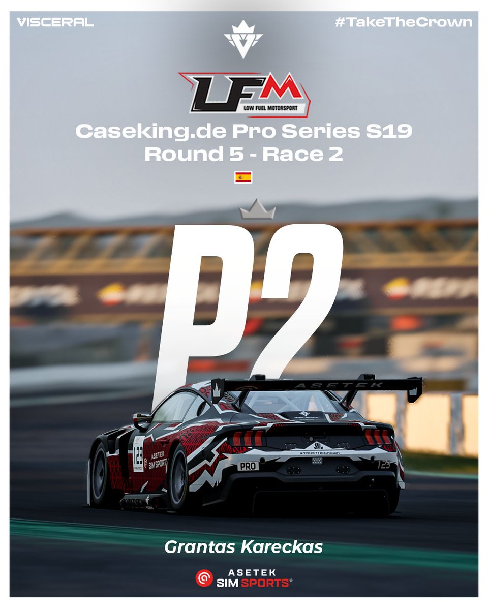 Visceral Esports (@visceralesports) on Twitter photo RACE RESULT | #VSRACC
Shae takes a solid P2 in Race 1 of the <a href="/LFMotorsport/">Low Fuel Motorsport</a> Pro Series Barcelona round, after an intense battle with <a href="/ukogmonkey/">UKOG</a>! πͺββ
In Race 2, Grantas gained 10 positions across the race to secure a P2, and podium finish! πββ
Strong momentum to take onto RACE RESULT | #VSRACC
Shae takes a solid P2 in Race 1 of the <a href="/LFMotorsport/">Low Fuel Motorsport</a> Pro Series Barcelona round, after an intense battle with <a href="/ukogmonkey/">UKOG</a>! πͺββ
In Race 2, Grantas gained 10 positions across the race to secure a P2, and podium finish! πββ
Strong momentum to take onto
