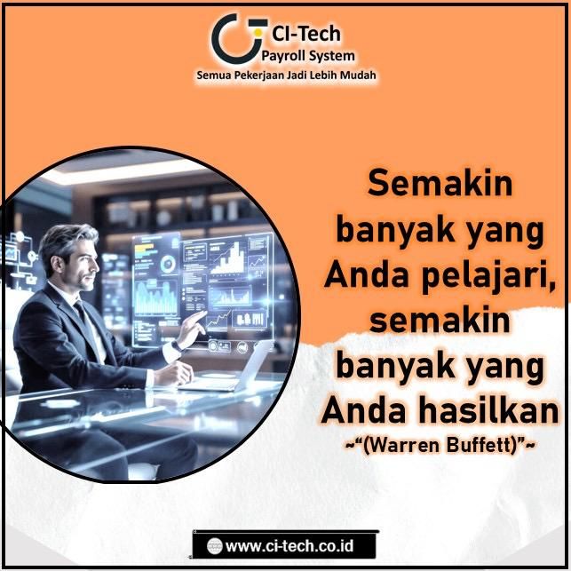 konsultan_hrd's tweet image. Semakin banyak yang Anda pelajari, semakin banyak yang Anda hasilkan.

#CITech #system #HRISsystem #HRIS #KPIspecialist #KPIsystem #KPI #IT #HRD #payrollsystem #elearning #berkarir #systemabsensi.