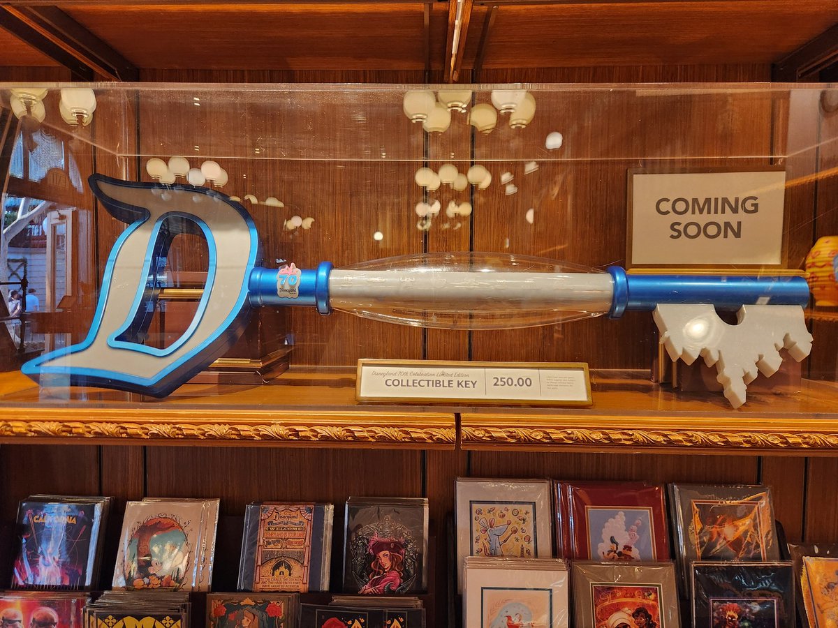 でっかい70thのカギが…
お値段が$250だって😅