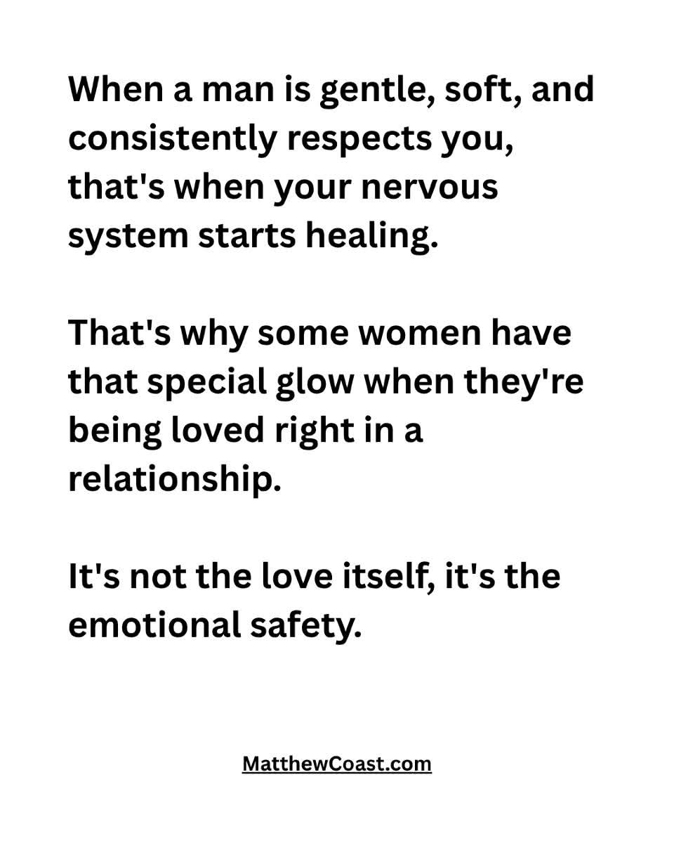 This is all I want; someone that makes me feel emotionally safe