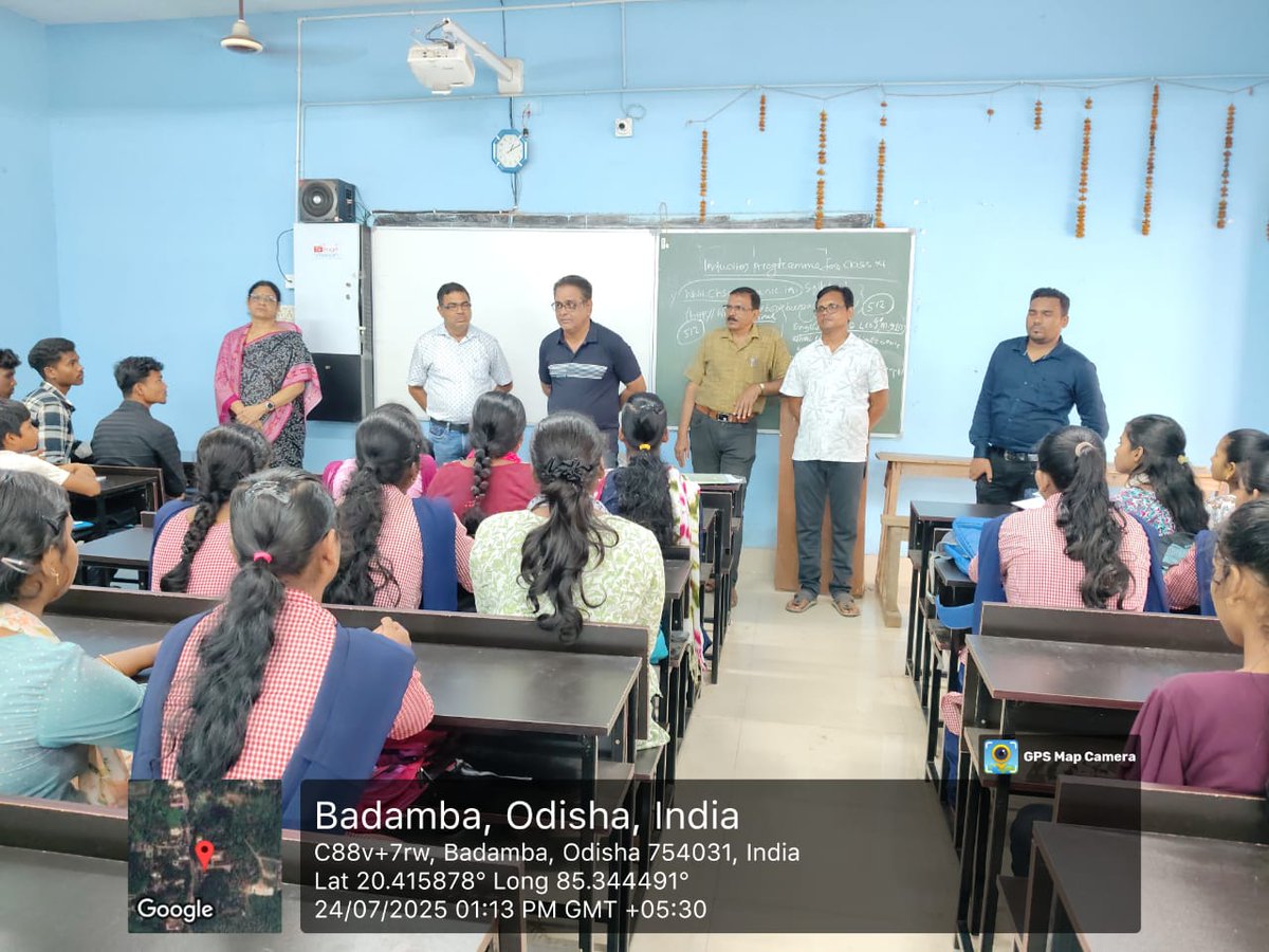 mscollege1963's tweet photo. Fresh faces, big dreams! 🌟 Mohan Subudhi College rolled out a warm welcome to its new +2 batch with a vibrant Induction Program on 24th July 2025 🎓✨ #WelcomeBatch2025 #CampusVibes #MSCollege https://t.co/dGcQSNwlJQ