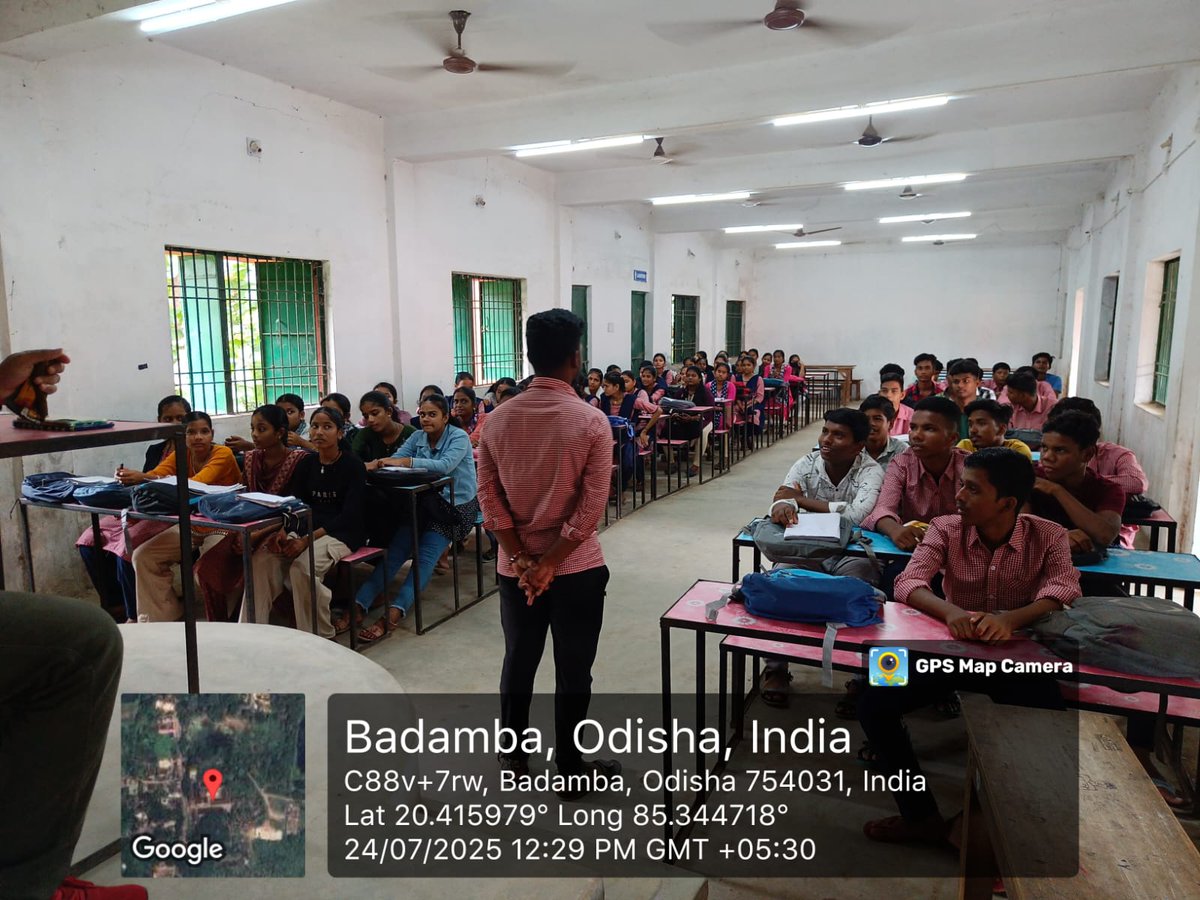 mscollege1963's tweet photo. Fresh faces, big dreams! 🌟 Mohan Subudhi College rolled out a warm welcome to its new +2 batch with a vibrant Induction Program on 24th July 2025 🎓✨ #WelcomeBatch2025 #CampusVibes #MSCollege https://t.co/dGcQSNwlJQ