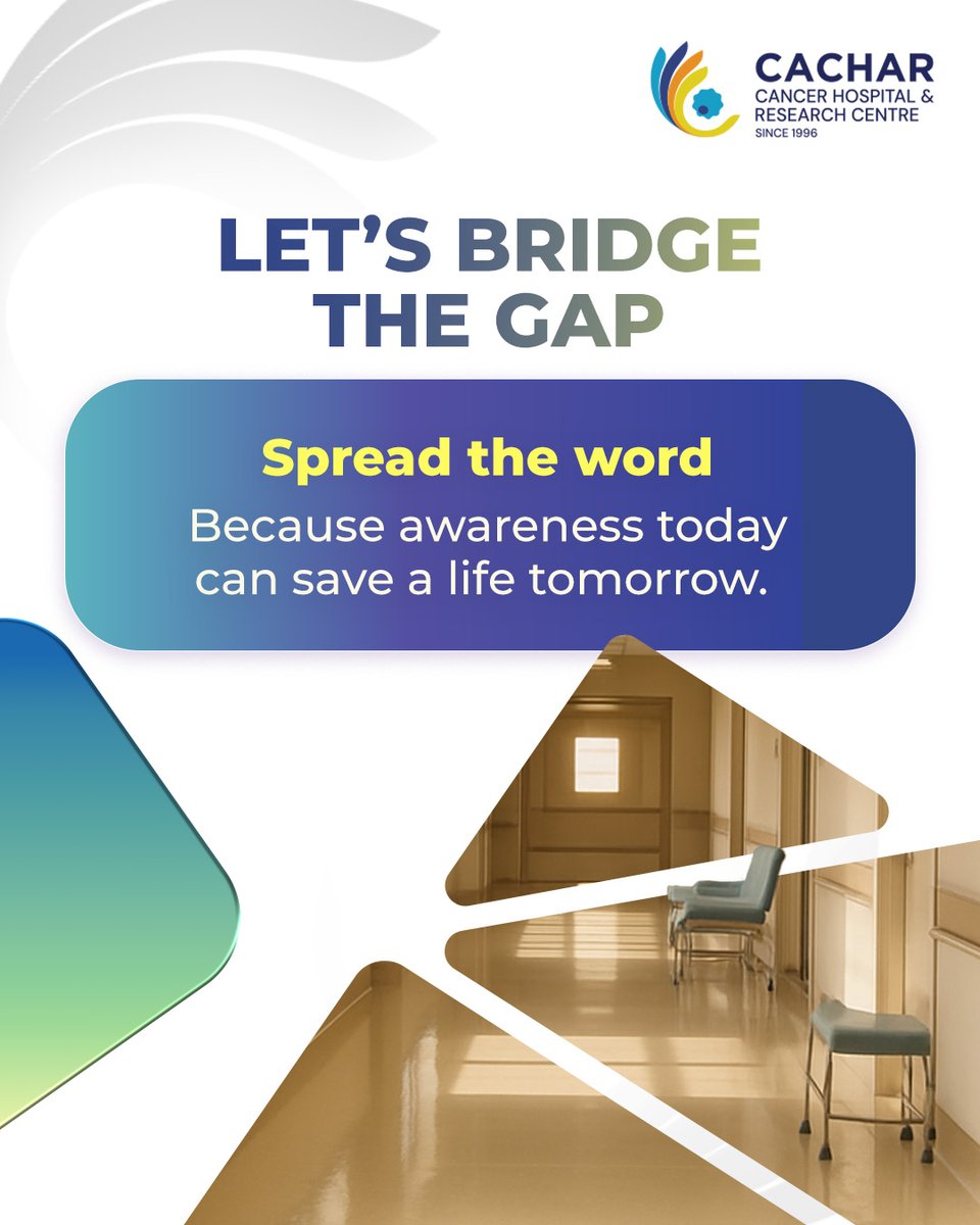 Cachar Cancer Hospital & Research Centre (@cchrccancercare) on Twitter photo No one should be denied a second chance at life. In the Northeast, myths, low awareness & poor infrastructure make organ donation harder. 
This #OrganDonationDay, let’s talk, educate & save lives.
#OrganDonationAwareness #CCHRC #CacharCancerHospital #DonateOrgans #NortheastIndia No one should be denied a second chance at life. In the Northeast, myths, low awareness & poor infrastructure make organ donation harder. 
This #OrganDonationDay, let’s talk, educate & save lives.
#OrganDonationAwareness #CCHRC #CacharCancerHospital #DonateOrgans #NortheastIndia