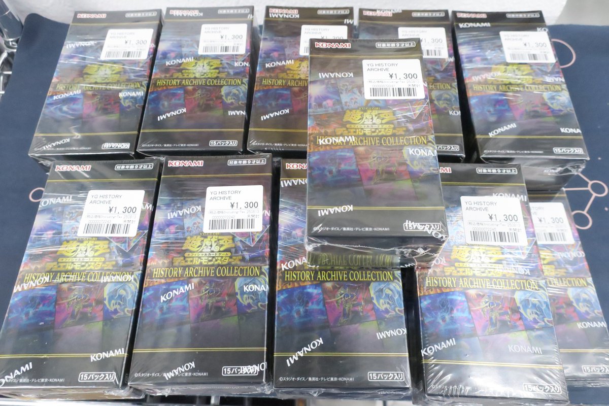 遊戯王販売情報 お盆なので沢山買い取ったBOXをお安くして販売中