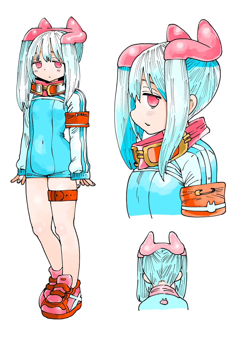 追加2。これはクイズイズが連載になった時用のキャラ案。久泉カルトくんの名前が違う。助手ちゃんは蛇口ツインテール。 