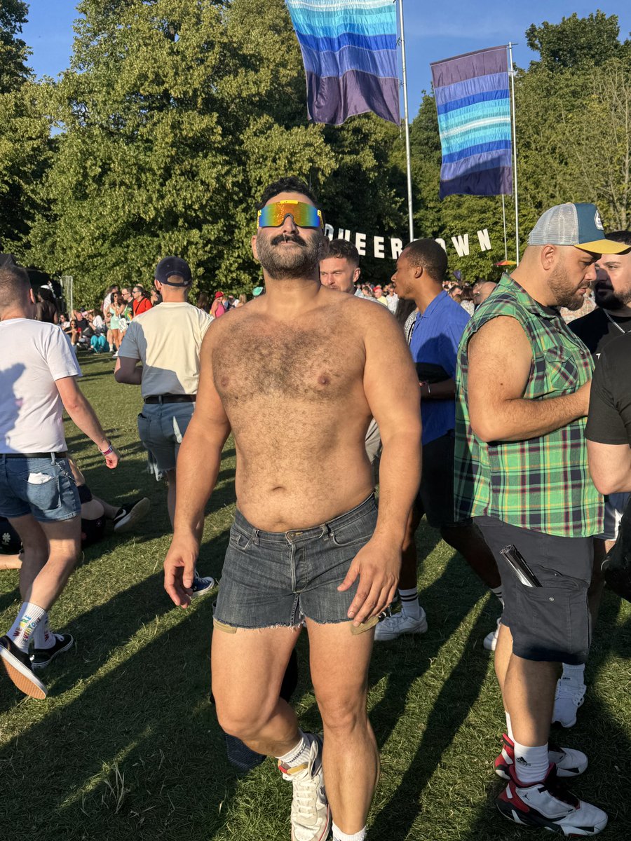 Brighton pride was fun. This is how it started. See how it ended here &gt; onlyfans.com/jamthebigbear