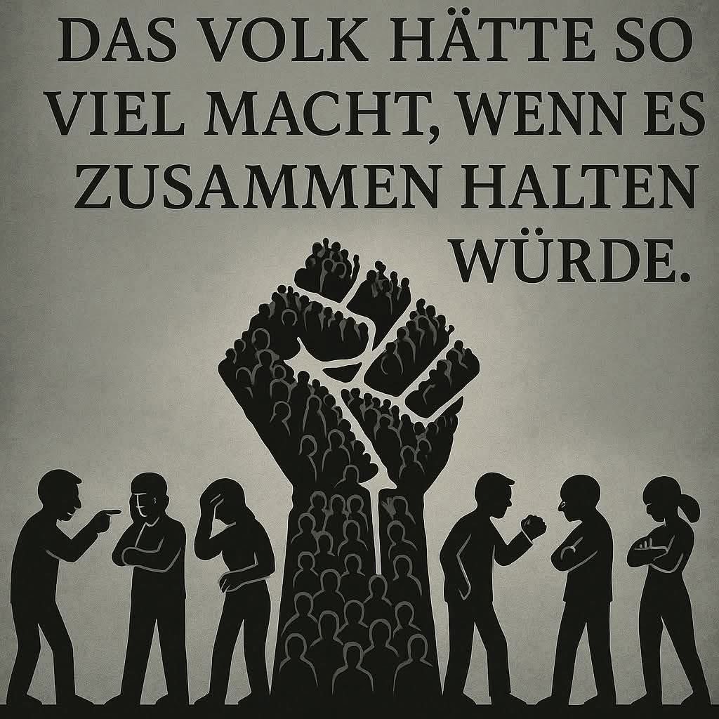 Drum liebe Landsleute….ob Flensburg oder Görlitz, ob Aachen oder Dresden….lassen wir uns nicht spalten!

🇩🇪 Deutschland 🇩🇪 Einig 🇩🇪 Vaterland 🇩🇪