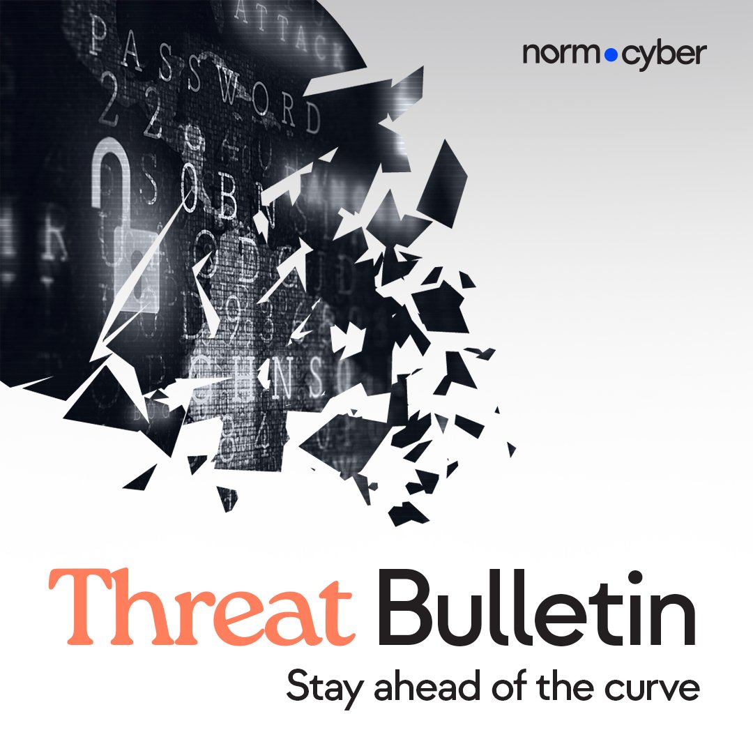 🛡️ Your Weekly Threat Intel from Norm

Here’s what’s popped up on our radar this week—threats to watch, patterns to note, and a few things that might make you want to double-check those patches. Let’s get into it:

hubs.ly/Q03CmFdF0

#cybersecurity #cyberthreats #cyber