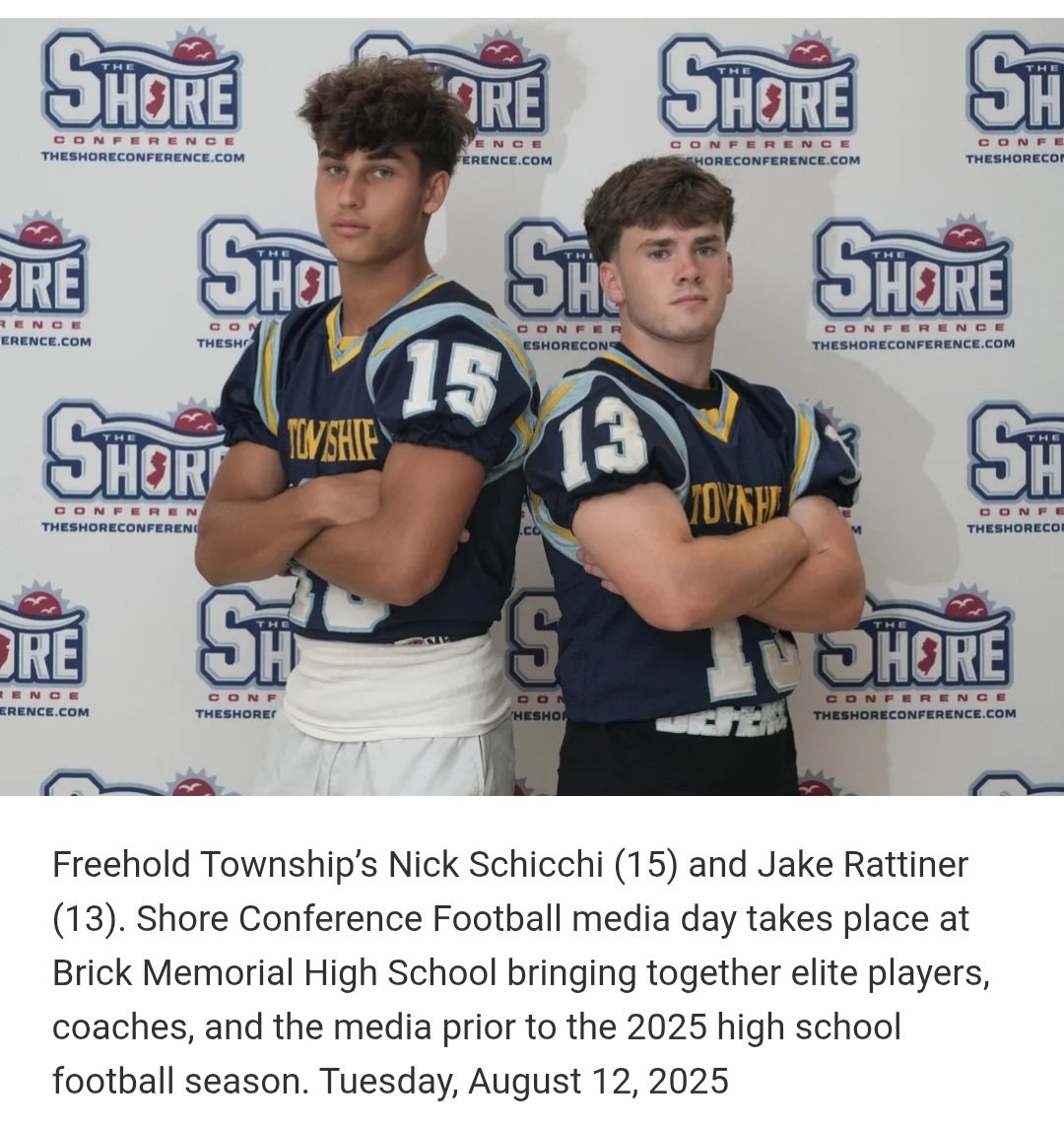 Shore Conference Football Media Day - 2025