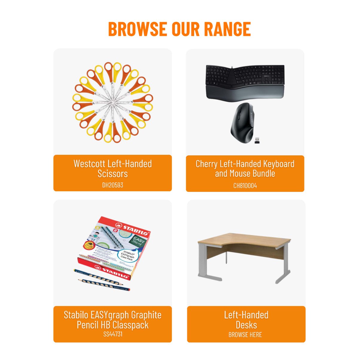 Happy Left-Handers Day! ✋

Today, we’re celebrating the 1 in 10 people who see the world from the other side — our amazing left-handers! 

From smooth-writing notebooks to left-friendly scissors, check out our range below:

 compleatofficesolutions.co.uk

#LeftHandersDay