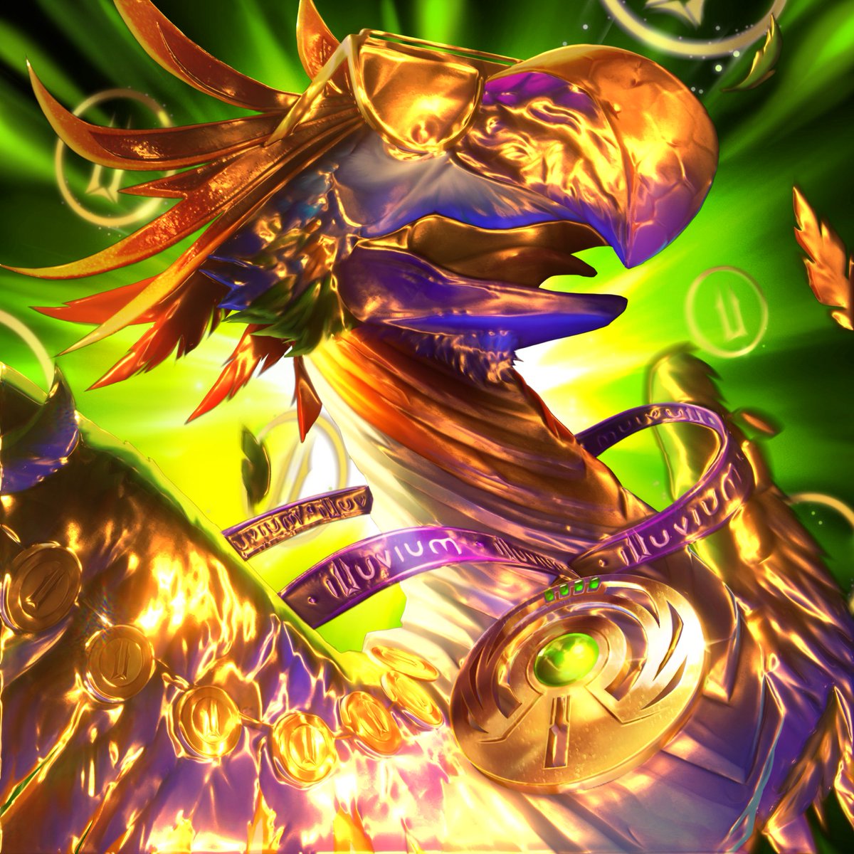 illuviumio's tweet photo. 🔥 Rangers, only 5 DAYS LEFT in Illuvium Beyond Wave 4! 

🦄 With a 1980+ $ILV prize pool up for grabs, where do you stand on the Wave 4 leaderboard? 

🏆 Chase that 1-of-1 Golden Phosphorus Illuvitar for #1 or exclusive rewards like Holo Sear (top 5), Relentless Floralynx (top 25), or Tattopee (top 50)!