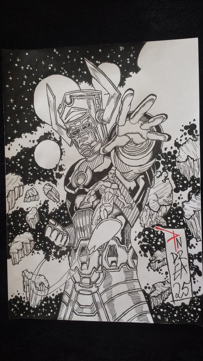 xAndriDevilx's tweet photo. Galactus e Silver Surfer

#galactus #galactusfanart #silversurferfanart #marvelfanart #drawing #andrea2025 #xandridevilx https://t.co/m7a8E2K48W