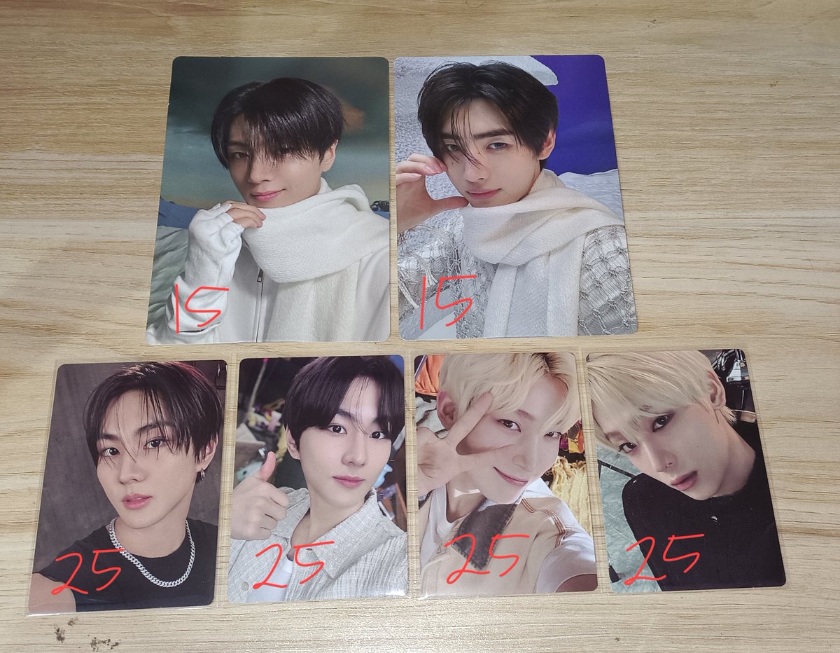 WTS Want To Sell Photocard Enhypen Official 
📍Dom jatim sby 
🛍️ Co 🍊
✅ keep event w dp, splitpay 
✅ Inc pack, freebies
❌ Exc adm 7,5%
Wts wtb enhypen photocard want to sell want to buy enh jay jake sunoo sunghoon heeseung niki jungwon
