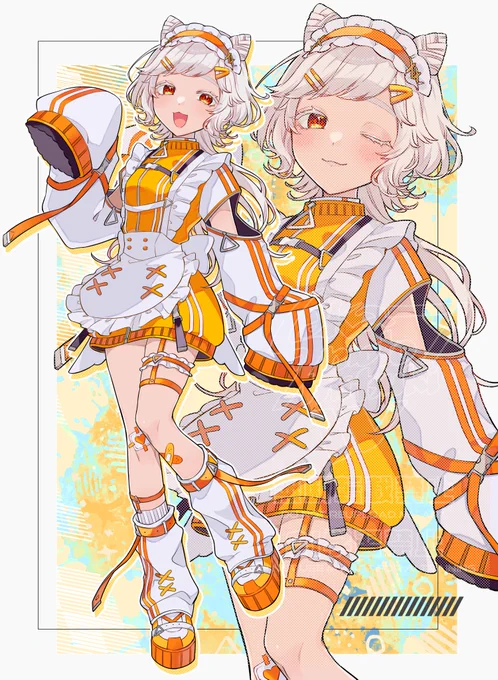 遅くなりましたがskeb納品してました 真白らいす様(#rice_ma46)描かせていただきました リクエスト誠にありがとうございました