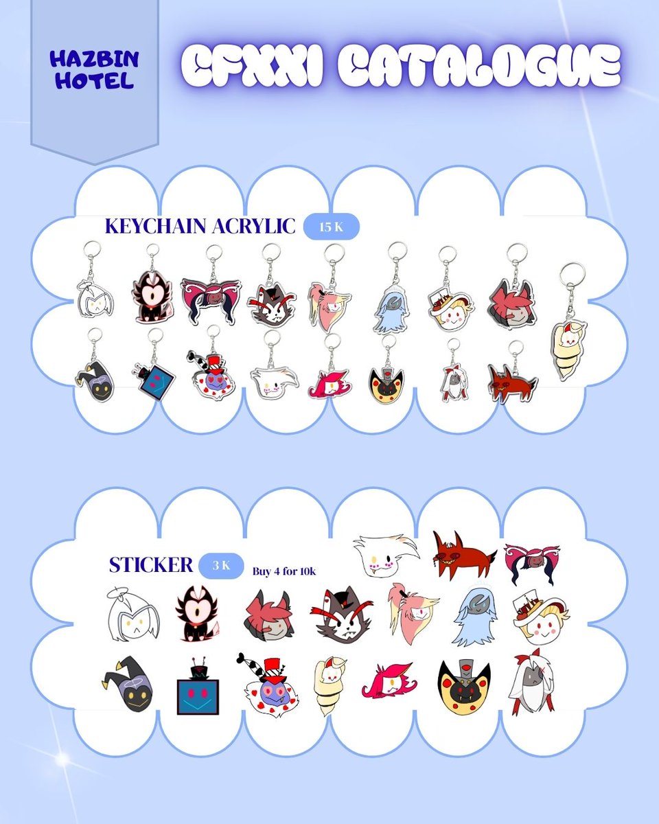 hypersomnemu's tweet photo. Fandom : #WutheringWaves, #HazbinHotel, #Homichiper #Sol4ce, #Plave, #Alienstage
#cf21catalogue #CFXXI #cf21catalog #CF21 #Comifuro21 https://t.co/6MtBwvTHVE