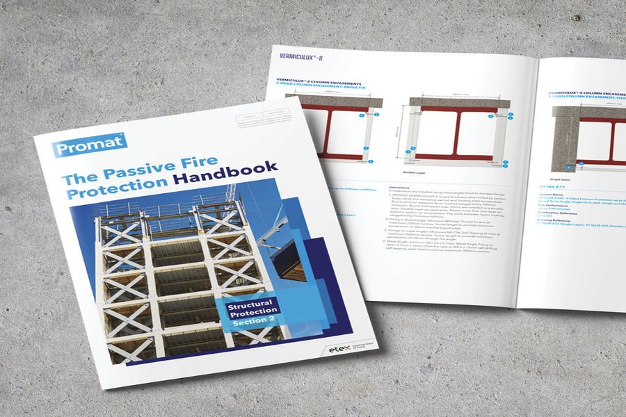 Promat UK &amp; Ireland by Etex  newly released handbook provides comprehensive insight into passive fire protection strategies. A critical tool for architects, designers, and fire safety managers working on UK projects.
buff.ly/biM7gfC