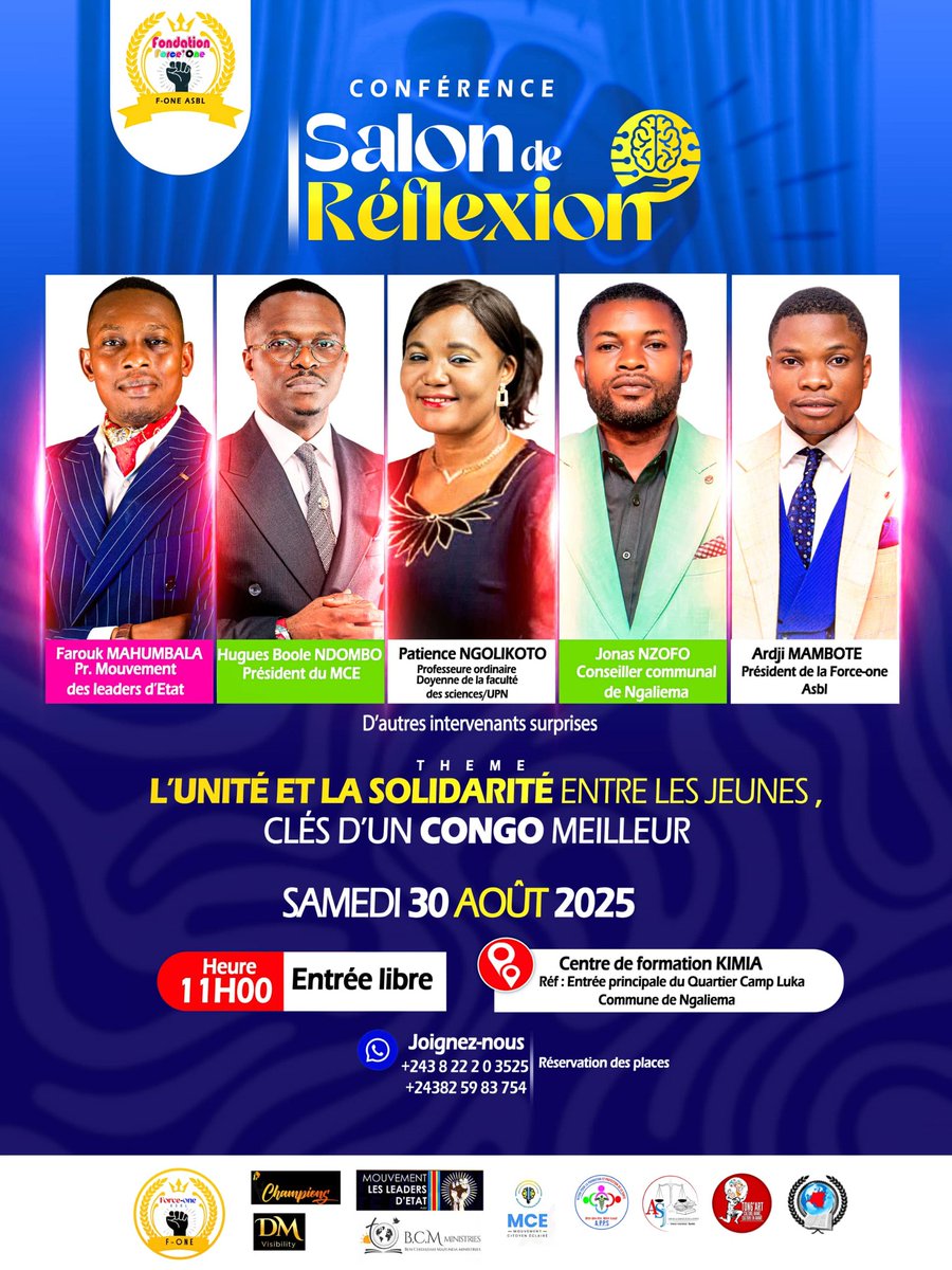 Nous confirmons notre présence à cette grande activité.  
En tant que leader des jeunes, je convie tous les jeunes à y prendre part.

NAMASTE 🙏