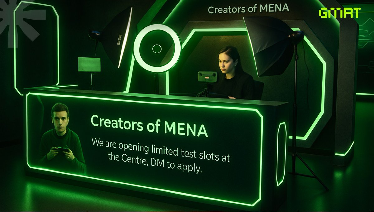 Creators of MENA. We will be opening limited test slots at the Centre. DM to apply.
#MENA #Creators #Gaming #Esports