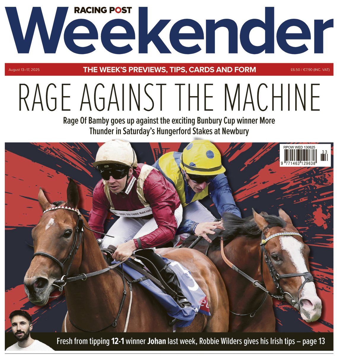 This week's <a href="/RPWeekender/">Weekender</a> is packed with brilliant content! 🗞️

🏇 Paul Kealy with four ante-post tips for Saturday
👀 Views from the training centres and gallops gossip
✏️ Kevin Morley with nine to back across the week
🐾 Greyhound selections from Tony Bullen

IT'S OUT NOW!