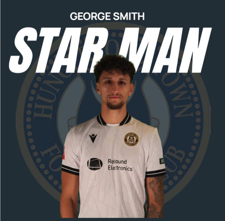 STAR MAN

Last nights star man v Gloucester City again chosen by <a href="/HTFCMedia/">Hungerford Town Media</a> was <a href="/georges45065647/">_georgesmith</a> 

A brilliant battling box to box midfield display. Well played George!