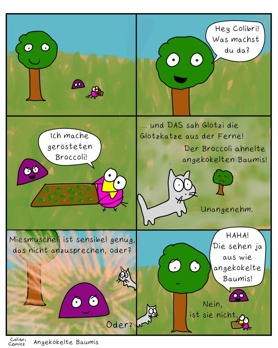 Colibri hat Essen gemacht :)
#broccoli #baumi #mieswoch
