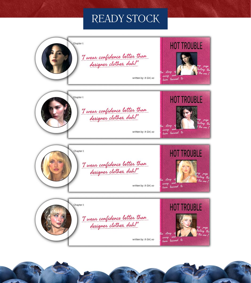 help repost? thank you. x ♥︎

calling all it girls to pick up their phone and grab the “hot trouble” special collections. come slide through my dm to order! 💋

| : layout western #zonauang️ #zonaba