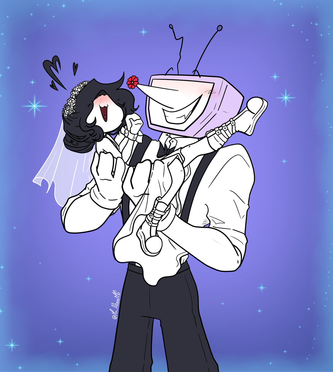 Mr_AlienMG's tweet photo. Voy con los fans de Tenna.. "MI MARIDO✊ MI MARIDO🗣️🔥"
#tenna #tennaDeltarune #DELTARUNE  #deltarunefanart #Mr_AlienMG https://t.co/SJ33rAOjjL