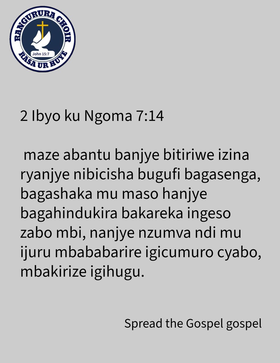2 Chronicles 7:14 NIV

[14] if my people, who are called by my name, will humble themselves and pray and seek my face and turn from their wicked ways, then I will hear from heaven, and I will forgive their sin and will heal their land.