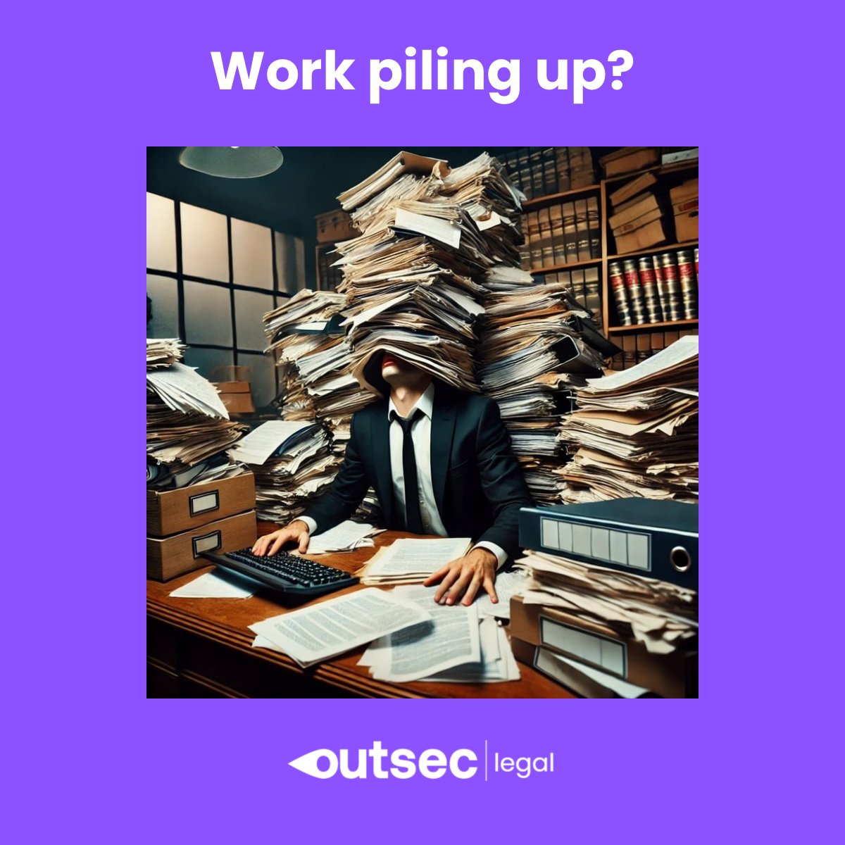OutSecLegal's tweet photo. Are you feeling the pressure pile up at work and in need of an extra hand?
We will provide you with the support you need, whenever you need it!
For #legaltranscription think OutSec Legal!
#outsourcing #digitaldictation #transcription https://t.co/TNwoVJ0jht
