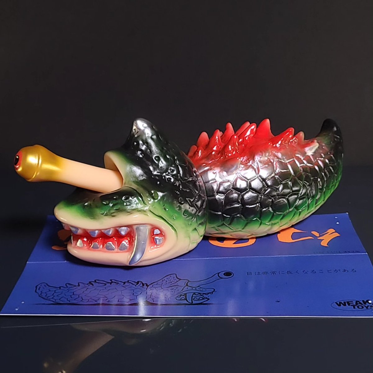 特撮 weak toys x 4wdk YokaiYu crisis gallery 特撮 4wdk yokaiyu crisis gallery kaiju helmet weak toys x