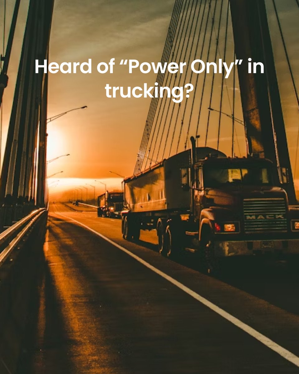 💡 Did you heard of “Power Only” in trucking, but not quite sure what it means? Let’s break it down.

It’s not just a trend, it’s a logistics strategy that’s here to stay.

✅ Learn how Ezlogz supports power-only fleets 👉 ezlogz.com/blog/what-does…