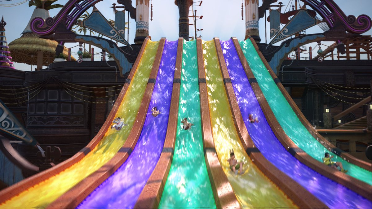 THE SLIDE IS SO FUN!!

#FF14 #FFXIV #GPOSERS #MateriaDC #EorzeaPhotos #FF14SS #ffxivgpose #ffxivscreenshots #ffxivsnaps #MoonfireFaire