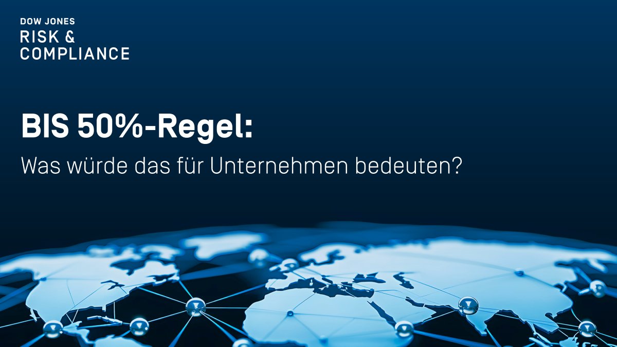 BIS 50%-Regel: Änderungen der Handels-Compliance stehen an, mit Konsequenzen für Due Diligence und Geschäftstätigkeiten. Sind Sie bereit? Der Artikel erklärt, was dies für Ihre Export-Compliance bedeutet: bit.ly/4oDNdmC

#BIS #ExportKontrollen #Risiko #Herstellung