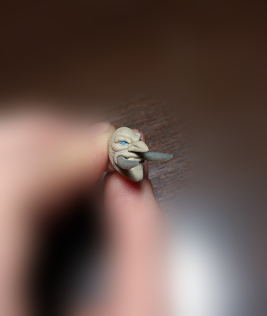 Polymer clay.  Sculpey Premo.

✉️DM me to make a custom order.
#warcraft #sculpture