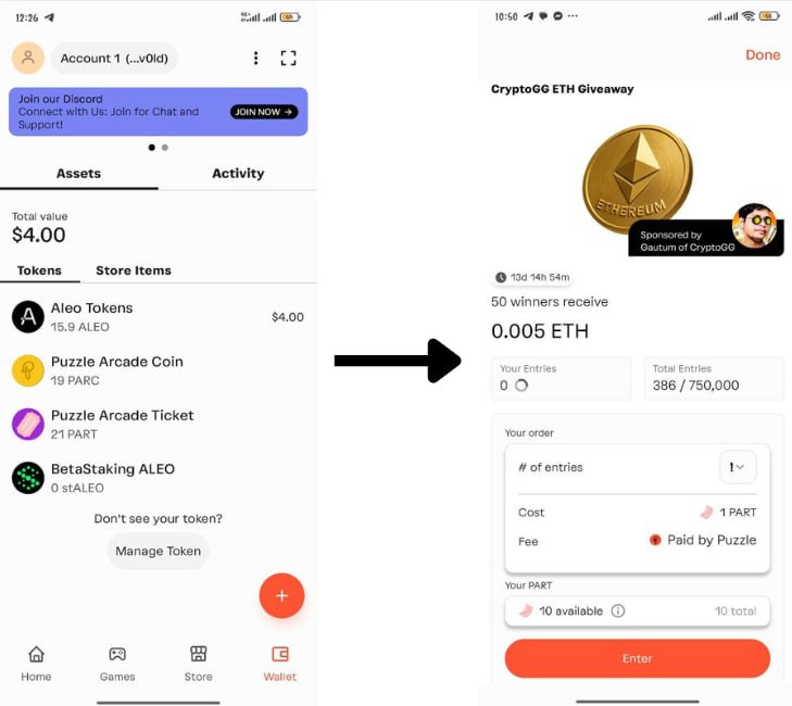 Gautamguptagg's tweet photo. 🔥 @lets_puzzle Wallet $1000 Giveaway for GG Fam & #Airdrops

Install Puzzle App:

• Android: https://t.co/37vFb5g1UB
• IOS: https://t.co/UEAhfEsEZe

💰 Use Referral Code: cryptogg (During sign-up-This is required to join the GG exclusive 1000$ giveaway)

🔥 How to Participate:

⚠️ Giveaway and Instant 4$ Back for new users only.

1️⃣ Sign up with referral code: "cryptogg"
2️⃣ Complete the Getting Started Checklist
3️⃣ Upgrade to Puzzle Pro using the same code (FREE with our "cryptogg" code)
4️⃣ Add 2 friends inside the app (snapshot will be taken)
5️⃣ After that, claim your reward(aleo). It will be added to your wallet within moments, and then you can sell it on https://t.co/0ddWRBRyyi.

🏆 50 Winners will get $20 $ETH each. 

🤔 Why Puzzle Pro ($4/mo)?

▪️︎ Get $4 back on 1st month if you use our code "cryptogg" 
▪️︎ Daily PARC airdrops
▪️︎ Daily crypto & gift card giveaways
▪️︎ Access Arcade Store for gift cards
▪️︎ Boost your Puzzle token airdrop eligibility
▪️︎ Complete PARC Quests & earn more PARC

🛑 Cancel Pro Subscription Anytime after 1st month

🎁Bonus:

▪️︎ First 1000 users get $4 back in ALEO for completing onboarding
▪️︎ Next users get $4 in PARC + PART

💸 Want to earn up to $100/month?
Join Puzzle’s Discord and request to add more stock to the Arcade Store! Active contributors are rewarded:   
https://t.co/nOilN3WYEg

#Collab