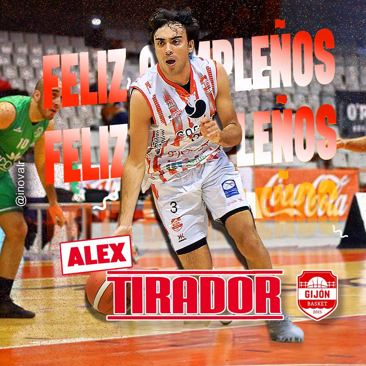 Iván N. R. (@inovalr) on Twitter photo Hoy cumple 22 años Alex Tirador 🎉
Jugador de <a href="/GijonBasket/">Gijón Basket</a> 🔴⚪️ en la temporada 2022-23 de liga #EBA donde promedió 7,1 ppp 2,4 app y 5,1 rpp
Felicidades Alejandro 🎂 !!
<a href="/BVM2012/">Baloncesto Villa de Mieres 2012</a> @baskonia <a href="/CDB_EBenitez/">HUELVA COMERCIO VIRIDIS</a> <a href="/DeportesUniovi/">Servicio de deportes</a> <a href="/oviedocb/">Alimerka Oviedo Baloncesto</a> <a href="/baloncestoSDP/">Clínica Ponferrada SDP</a> Hoy cumple 22 años Alex Tirador 🎉
Jugador de <a href="/GijonBasket/">Gijón Basket</a> 🔴⚪️ en la temporada 2022-23 de liga #EBA donde promedió 7,1 ppp 2,4 app y 5,1 rpp
Felicidades Alejandro 🎂 !!
<a href="/BVM2012/">Baloncesto Villa de Mieres 2012</a> @baskonia <a href="/CDB_EBenitez/">HUELVA COMERCIO VIRIDIS</a> <a href="/DeportesUniovi/">Servicio de deportes</a> <a href="/oviedocb/">Alimerka Oviedo Baloncesto</a> <a href="/baloncestoSDP/">Clínica Ponferrada SDP</a>