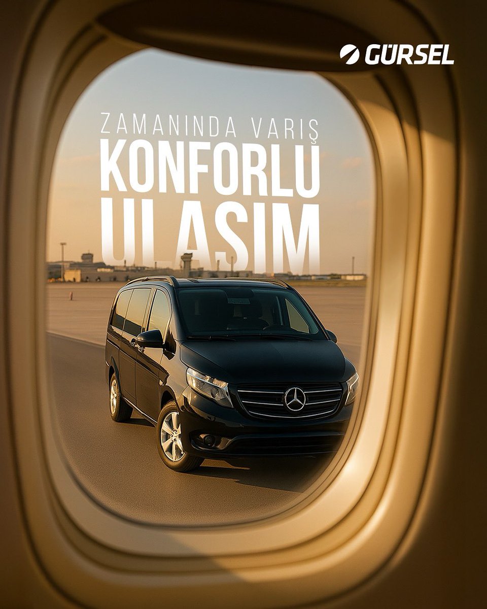 gurselturizm1's tweet photo. ✈️ Zamanında varış, VIP konforuyla buluşuyor! 🚐✨ Gürsel’in özel VIP transfer hizmetiyle yolculuklarınızda ayrıcalığı hissedin. Havalimanından kapınıza kadar güvenli, planlı ve lüks ulaşım.
#Gürsel #VIPTransfer #ZamanındaVarış #KonforluUlaşım #BusinessTravel #AirportTransfer https://t.co/L3Pk4WTGMn