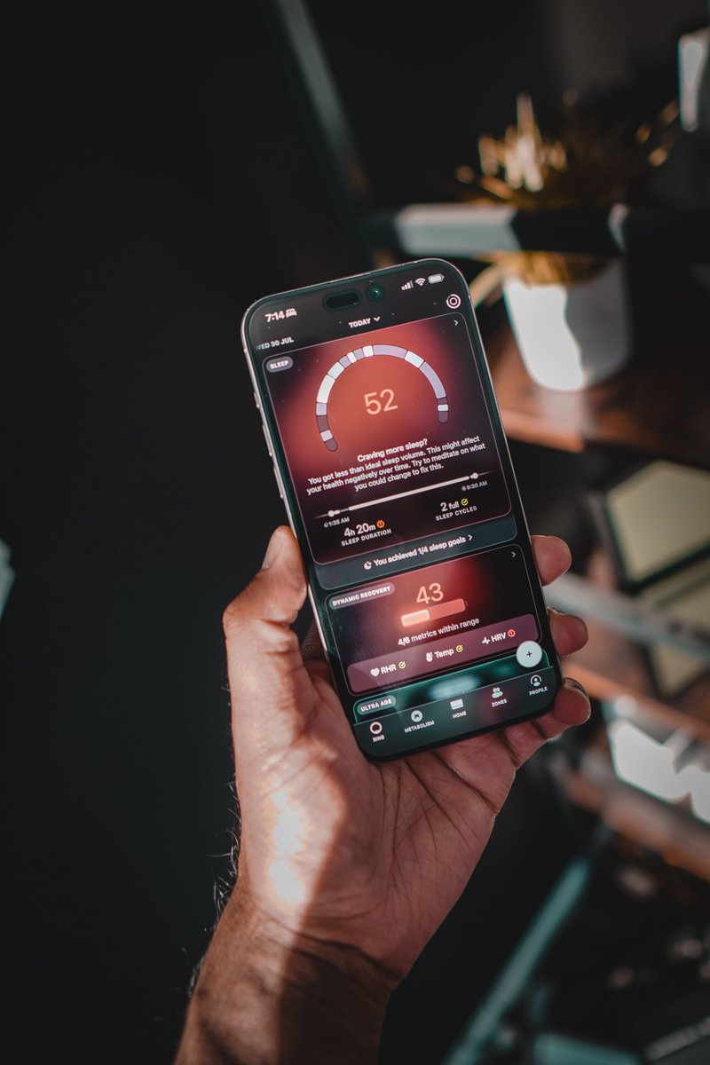 I got to say, the <a href="/UltrahumanHQ/">Ultrahuman</a> Ring Air has been growing on me since the day I got it. The analytics are out of this world with incredible detail on not only your health metrics, but how you can fix them as well.

Stopped wearing my Apple Watch in bed thanks to this!