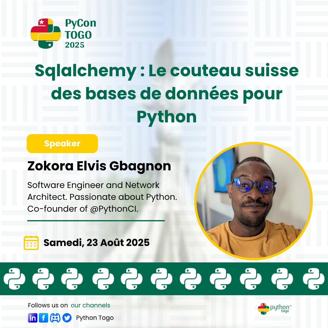 PyCon Togo tweet media