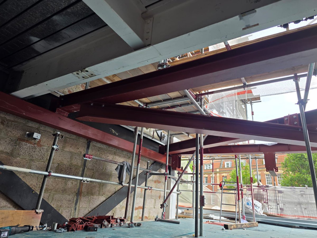 Design, supply and installation project of main entrance canopy steels at office building in Bristol.
 
Get in touch today for your FREE quote 
01525 530135 / 01908 794880 / 0203 150 4576 
sales@klassteel.co.uk
 
#steelinstallation
#steelinstall
#steelwork