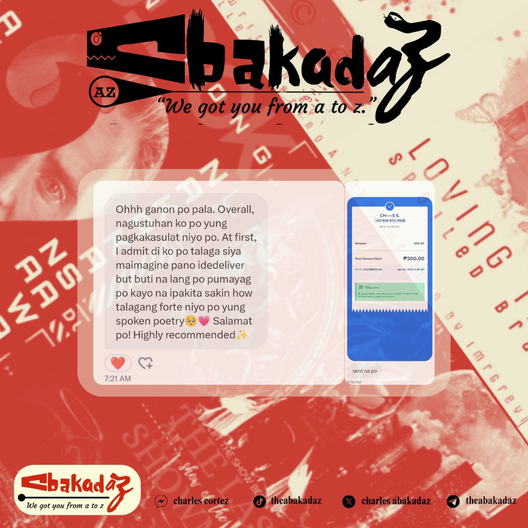 Client: A returnee 
Task: Isang Tatlong Saknong na Tulang Ginamitan ng Anapora.
Availability: Open 24/7

#AbakadazDominante

Tags: lf client lf commissions lf commissioner Abakadaz Dominante Fyp
