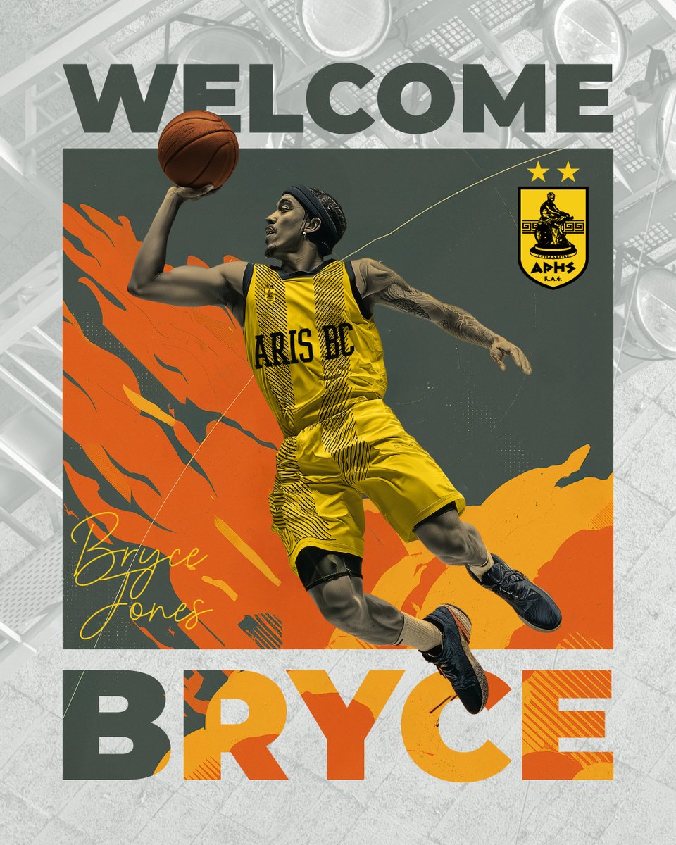 ‼️ Στον ΑΡΗ ο Bryce Jones

Read More 👉 arisbc.gr/el/enimerosi/e…

#ΑrisBC #ArisFamily #FuelTheFlame