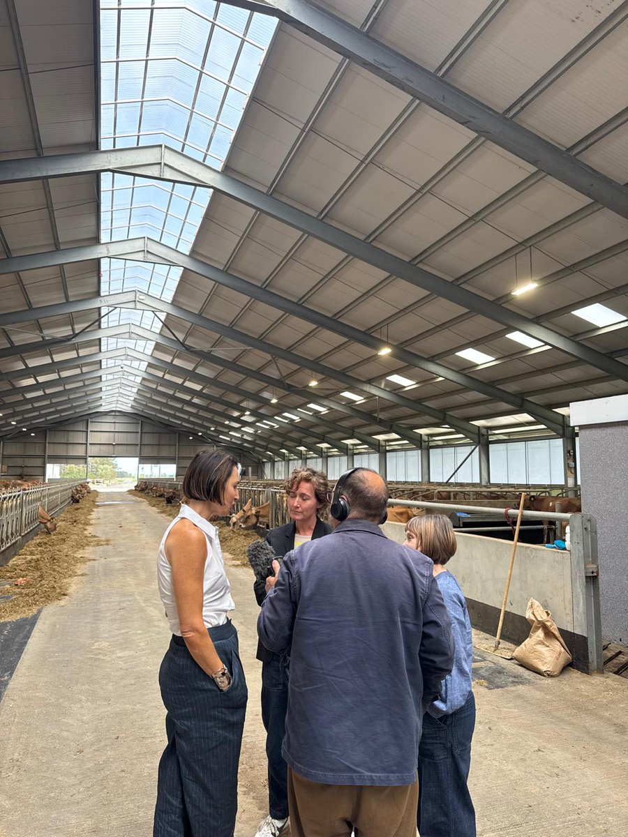 🌾 We welcomed <a href="/BBCRadio4/">BBC Radio 4</a>  to our Mains of Boquhan Farm last week, joining the brilliant Inver Restaurant team to chat all things quality Scottish dairy and the incredible produce we have right here in Scotland… more to come 💙