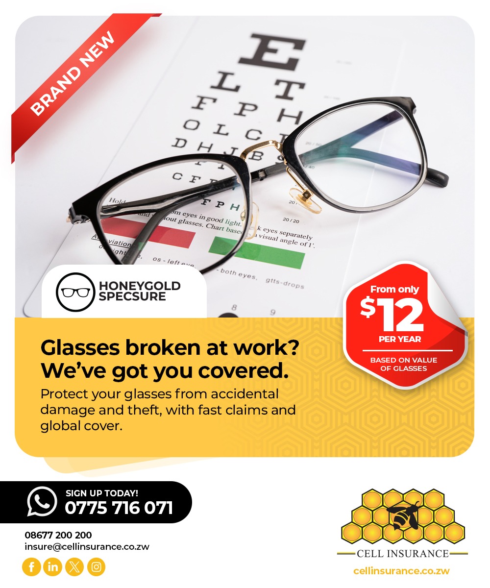 CellInsurance1's tweet image. Glasses broken? We’ve got your back (and your specs)!
Life happens and sometimes it’s your glasses that take the hit. With HoneyGold SpecSure, you are covered for accidental damage and theft.

📲Sign up today: 0775 716 071

#CellInsurance #SpecSure #ProtectYourSpecs
