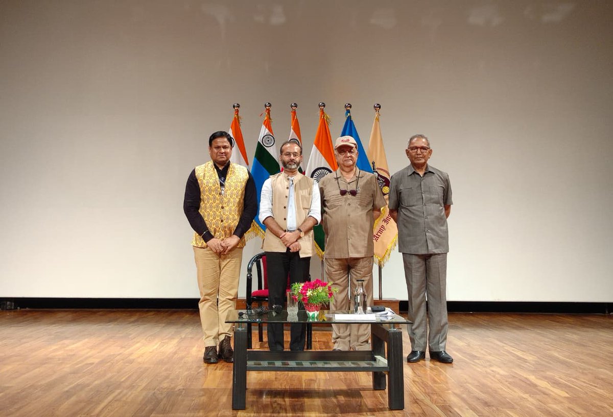 AIMK_Official's tweet photo. Inspiring day at AIMK hosting leaders in strategy &amp; leadership. Honoured to welcome Prof. Jagannath Panda (Head, SCSA–IPA) who shared invaluable insights on Indo-Pacific relations, China &amp; global diplomacy, and Major Gen. S.N. Mukherjee, who continue to inspire.
#AIMK #Leaders https://t.co/2Zwbe0QYIU
