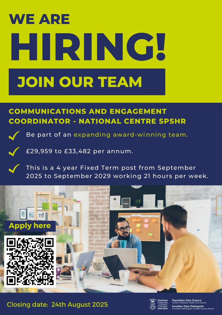 Population Data Science at Swansea University tweet media