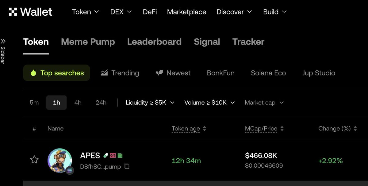 apes_onsol's tweet photo. $APES - top token on @okx 
CA: DSfhSCTkCxnA7qGmdPzroA6pFTB2s9on2ZfAVXdLpump https://t.co/uksY5MH3mk
