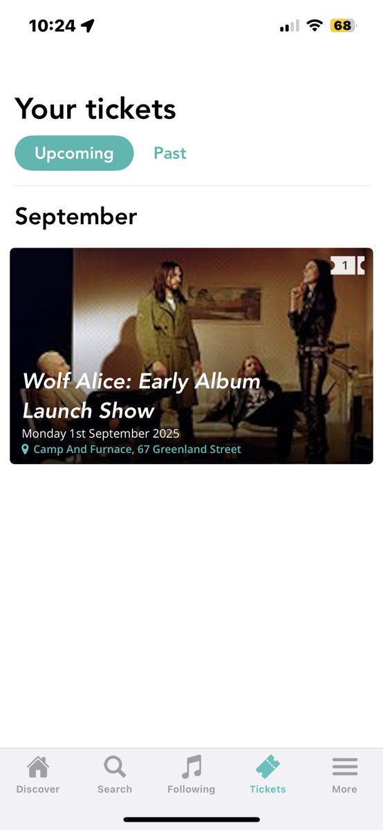 welcom3tohell's tweet photo. sorry to flex but i had a breakdown in uni common room when tickets sold out so i think this is valid x https://t.co/nVxTAIzWCt