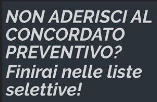 viaggrego's tweet photo. Nuovo #Concordato #Preventivo Biennale ? Ancora #Toni #Intimidatori e #Minacce verso i #Contribuenti che #Non intendono #Aderire ! #Scandaloso da #Boicottare come i precedenti ! Leggi Qui: https://t.co/5hiIhIp888 https://t.co/r3ZBAurXvi